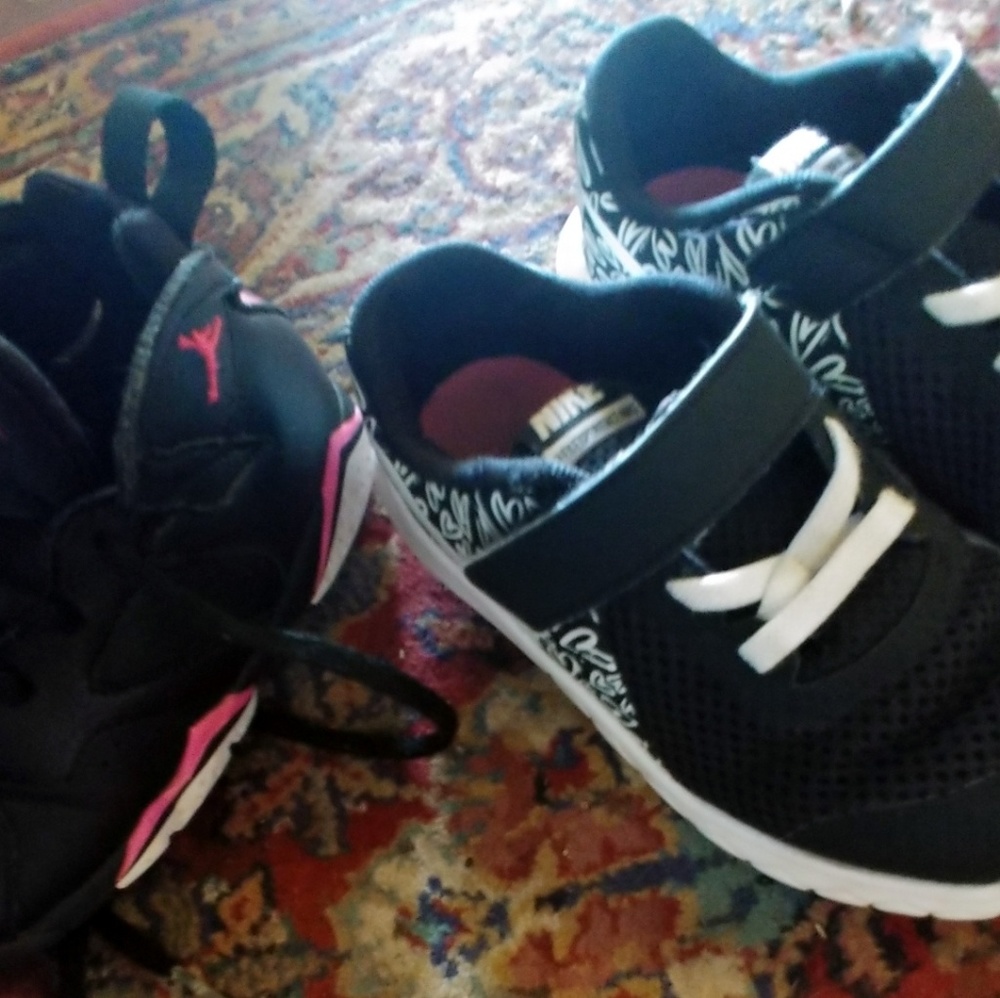 Toddler Girl Nike and Jordan Shoe Bundle